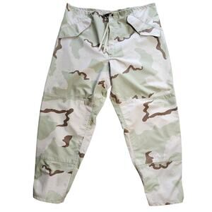 Gore-Tex extended cold weather camouflage trousers desert size XL long
